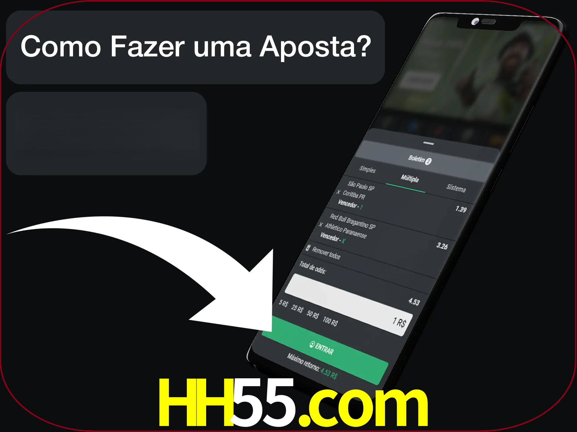 Preencha sua aposta e aguarde o resultado.